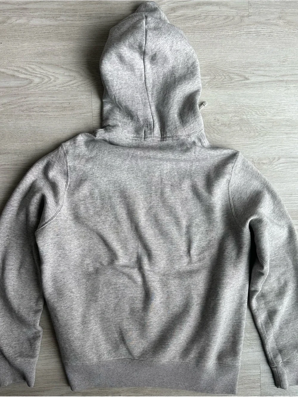 Polo by Ralph Lauren Heather Gray Men's Hoodie with Embroidered Bear